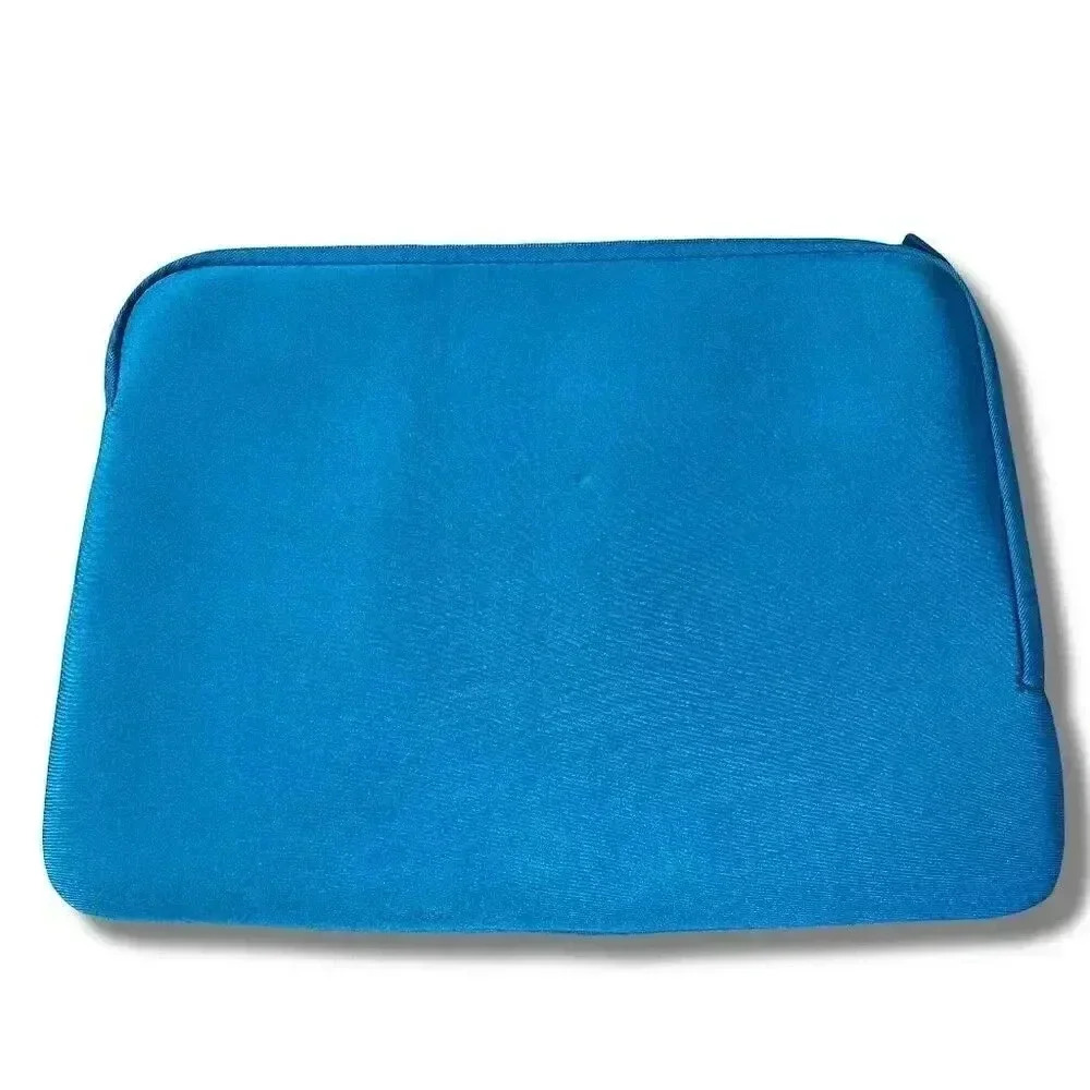 🌟 Pathika Blue Padded Laptop Sleeve Case 14" Zipper Closure Fleece Lined 🌟